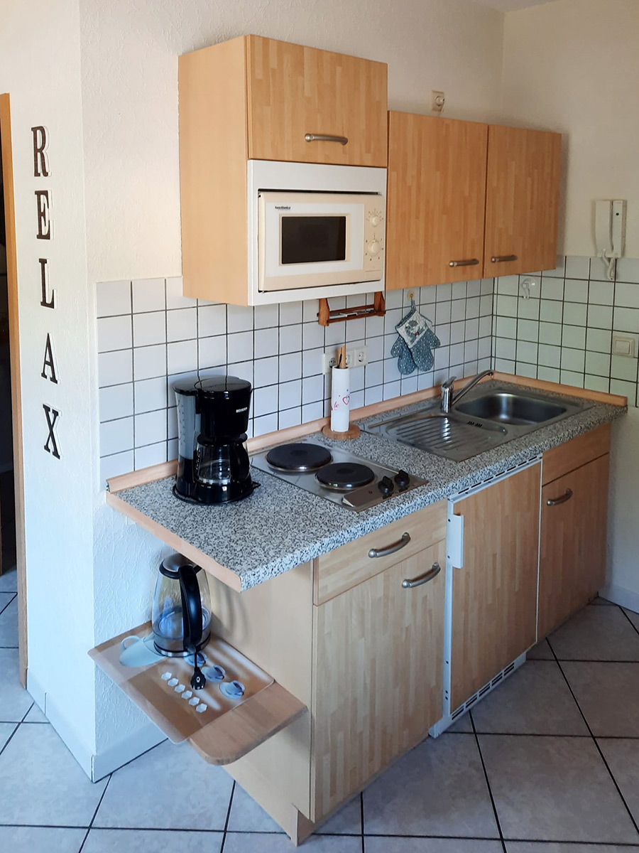 Küchenzeile in Wohnung 1.